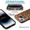image:imageCasely iPhone 15 Pro Case  Rustic Roses  Boho Bouquet  Bold Protective Design  Compatible with MagSafe