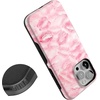 image:imageCasely iPhone 15 Pro Case  Sealed with a Kiss  Pink Lipstick  Bold Protective Design  Compatible with MagSafe