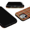 image:imageCasely iPhone 15 Pro Case  Spiced Chai  Fall Plaid  Bold Protective Design  MagSafe Compatible Design