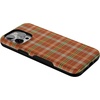 image:imageCasely iPhone 15 Pro Case  Spiced Chai  Fall Plaid  Bold Protective Design  MagSafe Compatible Design