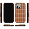 image:imageCasely iPhone 15 Pro Case  Spiced Chai  Fall Plaid  Bold Protective Design  MagSafe Compatible Design