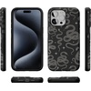 image:imageCasely iPhone 15 Pro Case  Were Ready for It  Black Serpent  Bold Protective Design  Compatible with MagSafe