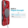 image:imageCasely iPhone 16 Case  Final Rose  Red amp Pink Floral  Bold Protective Design  MagSafe Compatible Design