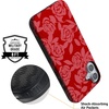 image:imageCasely iPhone 16 Case  Final Rose  Red amp Pink Floral  Bold Protective Design  MagSafe Compatible Design