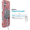 image:imageCasely iPhone 16 Case  Vibe Check  Pink Checkerboard  Compatible with MagSafe  Classic Ultra Slim DesignBlush Garden  Floral Doodle