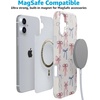 image:imageCasely iPhone 16 Case  Vibe Check  Pink Checkerboard  Compatible with MagSafe  Classic Ultra Slim DesignCoquette Girlie  Pastel Bows