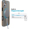 image:imageCasely iPhone 16 Case  Vibe Check  Pink Checkerboard  Compatible with MagSafe  Classic Ultra Slim DesignGo New York  Blue  Orange Stripes