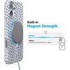 image:imageCasely iPhone 16 Case  Vibe Check  Pink Checkerboard  Compatible with MagSafe  Classic Ultra Slim DesignLovebug  Blue Hearts