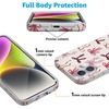 image:imageCasely iPhone 16 Case  Vibe Check  Pink Checkerboard  Compatible with MagSafe  Classic Ultra Slim DesignLover Girlie  Pink Bows
