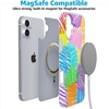 image:imageCasely iPhone 16 Case  Vibe Check  Pink Checkerboard  Compatible with MagSafe  Classic Ultra Slim DesignScribble Me That  Crayola Rainbow Pencil