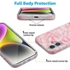image:imageCasely iPhone 16 Case  Vibe Check  Pink Checkerboard  Compatible with MagSafe  Classic Ultra Slim DesignSealed with a Kiss  Pink Lipstick
