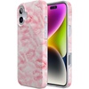 image:imageCasely iPhone 16 Case  Vibe Check  Pink Checkerboard  Compatible with MagSafe  Classic Ultra Slim DesignSealed with a Kiss  Pink Lipstick