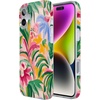 image:imageCasely iPhone 16 Case  Vibe Check  Pink Checkerboard  Compatible with MagSafe  Classic Ultra Slim DesignSunshine Jungle  Poolside Print
