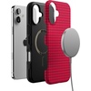 image:imageCasely iPhone 16 Plus Case  Best Dressed  Red Houndstooth  Bold Protective Design  MagSafe Compatible Design
