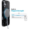 image:imageCasely iPhone 16 Plus Case  Blush Garden  Floral Doodle  Compatible with MagSafe  Classic Ultra Thin DesignBlack Pearl Marble