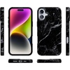 image:imageCasely iPhone 16 Plus Case  Blush Garden  Floral Doodle  Compatible with MagSafe  Classic Ultra Thin DesignBlack Pearl Marble