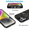 image:imageCasely iPhone 16 Plus Case  Blush Garden  Floral Doodle  Compatible with MagSafe  Classic Ultra Thin DesignBlack Pearl Marble