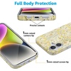 image:imageCasely iPhone 16 Plus Case  Blush Garden  Floral Doodle  Compatible with MagSafe  Classic Ultra Thin DesignBoho Blooms  Golden Floral