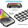 image:imageCasely iPhone 16 Plus Case  Blush Garden  Floral Doodle  Compatible with MagSafe  Classic Ultra Thin DesignCheck Me Out  Checkerboard