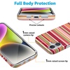 image:imageCasely iPhone 16 Plus Case  Blush Garden  Floral Doodle  Compatible with MagSafe  Classic Ultra Thin DesignCitrus Stripes  Poolside Print