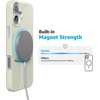 image:imageCasely iPhone 16 Plus Case  Blush Garden  Floral Doodle  Compatible with MagSafe  Classic Ultra Thin DesignClubhouse  Golden on the Green