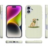 image:imageCasely iPhone 16 Plus Case  Blush Garden  Floral Doodle  Compatible with MagSafe  Classic Ultra Thin DesignClubhouse  Golden on the Green