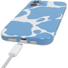 image:imageCasely iPhone 16 Plus Case  Blush Garden  Floral Doodle  Compatible with MagSafe  Classic Ultra Thin DesignCurrent MOOd  Light Blue Cow Print