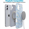 image:imageCasely iPhone 16 Plus Case  Blush Garden  Floral Doodle  Compatible with MagSafe  Classic Ultra Thin DesignDaisy Daydream  Baby Blue Floral