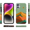 image:imageCasely iPhone 16 Plus Case  Blush Garden  Floral Doodle  Compatible with MagSafe  Classic Ultra Thin DesignEndless Peaks  Colorblock Mountain
