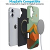 image:imageCasely iPhone 16 Plus Case  Blush Garden  Floral Doodle  Compatible with MagSafe  Classic Ultra Thin DesignEndless Peaks  Colorblock Mountain
