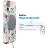 image:imageCasely iPhone 16 Plus Case  Blush Garden  Floral Doodle  Compatible with MagSafe  Classic Ultra Thin DesignFestive Girlie  Holiday Bows