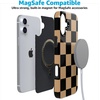 image:imageCasely iPhone 16 Plus Case  Blush Garden  Floral Doodle  Compatible with MagSafe  Classic Ultra Thin DesignFit Check  Black  Brown Checkerboard