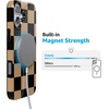 image:imageCasely iPhone 16 Plus Case  Blush Garden  Floral Doodle  Compatible with MagSafe  Classic Ultra Thin DesignFit Check  Black  Brown Checkerboard