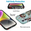 image:imageCasely iPhone 16 Plus Case  Blush Garden  Floral Doodle  Compatible with MagSafe  Classic Ultra Thin DesignForever Grateful  Grateful Dead Skeleton Floral