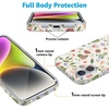 image:imageCasely iPhone 16 Plus Case  Blush Garden  Floral Doodle  Compatible with MagSafe  Classic Ultra Thin DesignGarden Party  Mushroom Floral