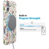 image:imageCasely iPhone 16 Plus Case  Blush Garden  Floral Doodle  Compatible with MagSafe  Classic Ultra Thin DesignGarden Party  Mushroom Floral
