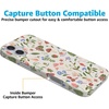 image:imageCasely iPhone 16 Plus Case  Blush Garden  Floral Doodle  Compatible with MagSafe  Classic Ultra Thin DesignGarden Party  Mushroom Floral