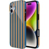 image:imageCasely iPhone 16 Plus Case  Blush Garden  Floral Doodle  Compatible with MagSafe  Classic Ultra Thin DesignGo New York  Blue  Orange Stripes