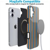 image:imageCasely iPhone 16 Plus Case  Blush Garden  Floral Doodle  Compatible with MagSafe  Classic Ultra Thin DesignGo New York  Blue  Orange Stripes
