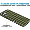 image:imageCasely iPhone 16 Plus Case  Blush Garden  Floral Doodle  Compatible with MagSafe  Classic Ultra Thin DesignHarlequin Wicked Diamond  Black and Green