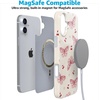 image:imageCasely iPhone 16 Plus Case  Blush Garden  Floral Doodle  Compatible with MagSafe  Classic Ultra Thin DesignHeart Flutters  Butterfly