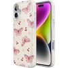 image:imageCasely iPhone 16 Plus Case  Blush Garden  Floral Doodle  Compatible with MagSafe  Classic Ultra Thin DesignHeart Flutters  Butterfly