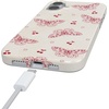 image:imageCasely iPhone 16 Plus Case  Blush Garden  Floral Doodle  Compatible with MagSafe  Classic Ultra Thin DesignHeart Flutters  Butterfly