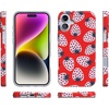 image:imageCasely iPhone 16 Plus Case  Blush Garden  Floral Doodle  Compatible with MagSafe  Classic Ultra Thin DesignId Pick You  Red Strawberry