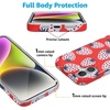 image:imageCasely iPhone 16 Plus Case  Blush Garden  Floral Doodle  Compatible with MagSafe  Classic Ultra Thin DesignId Pick You  Red Strawberry