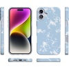 image:imageCasely iPhone 16 Plus Case  Blush Garden  Floral Doodle  Compatible with MagSafe  Classic Ultra Thin DesignLight Blue Skies  Marble Clouds