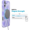 image:imageCasely iPhone 16 Plus Case  Blush Garden  Floral Doodle  Compatible with MagSafe  Classic Ultra Thin DesignLove Song  Lavender Heart