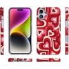 image:imageCasely iPhone 16 Plus Case  Blush Garden  Floral Doodle  Compatible with MagSafe  Classic Ultra Thin DesignLove Song Remix  Ombre Hearts