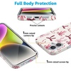 image:imageCasely iPhone 16 Plus Case  Blush Garden  Floral Doodle  Compatible with MagSafe  Classic Ultra Thin DesignLover Girlie  Pink Bows