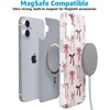image:imageCasely iPhone 16 Plus Case  Blush Garden  Floral Doodle  Compatible with MagSafe  Classic Ultra Thin DesignLover Girlie  Pink Bows